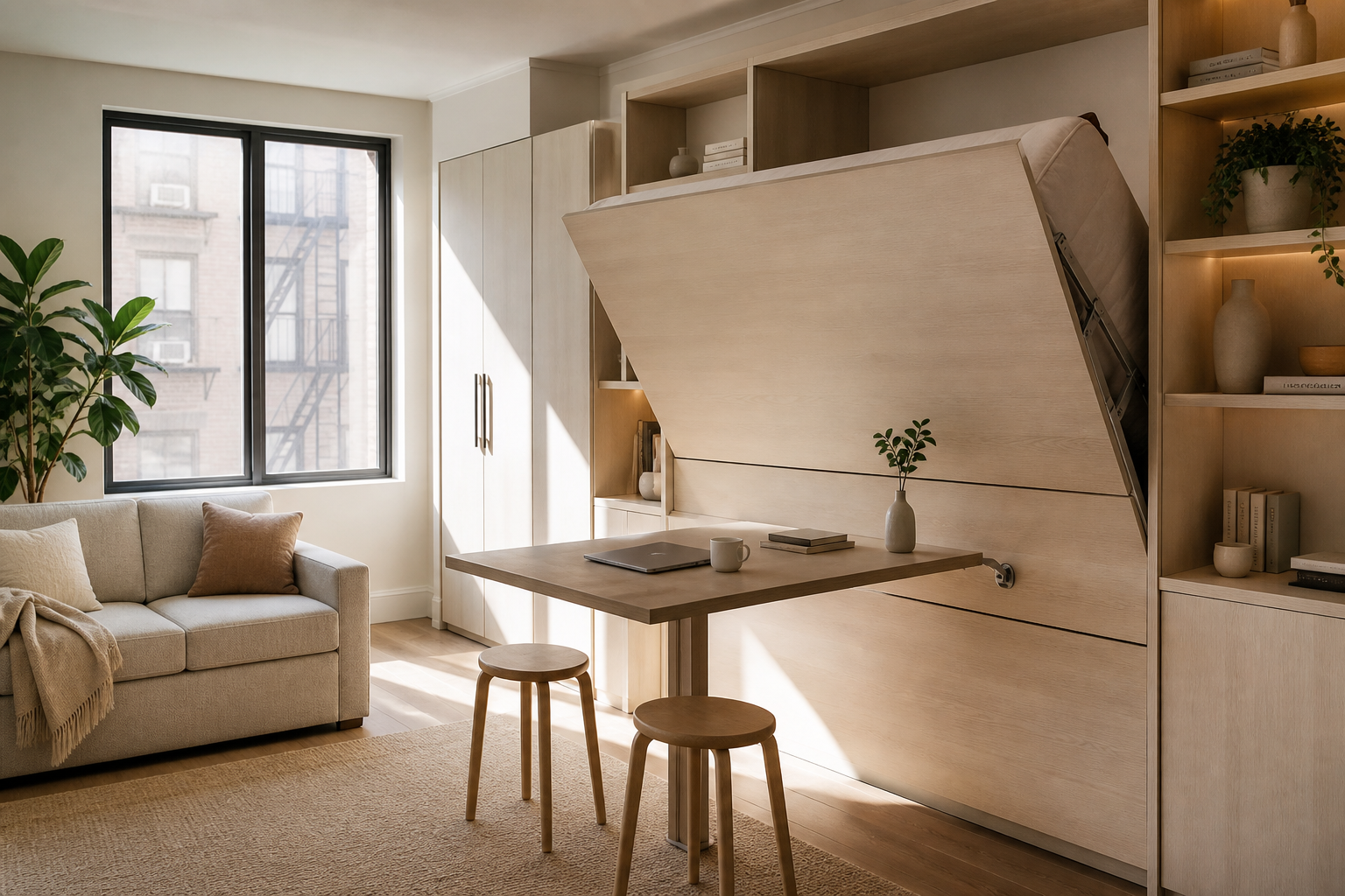 Aménagement intérieur petite maison bois : solutions optimisées et design